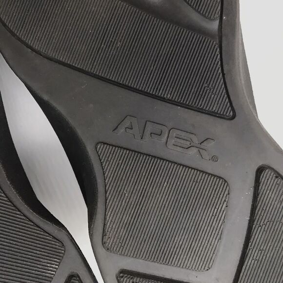 Apex G7000MW Ambulator Comfort Shoes Men's 11.5W Black Leather Lace Up Orthotic - Picture 9 of 10